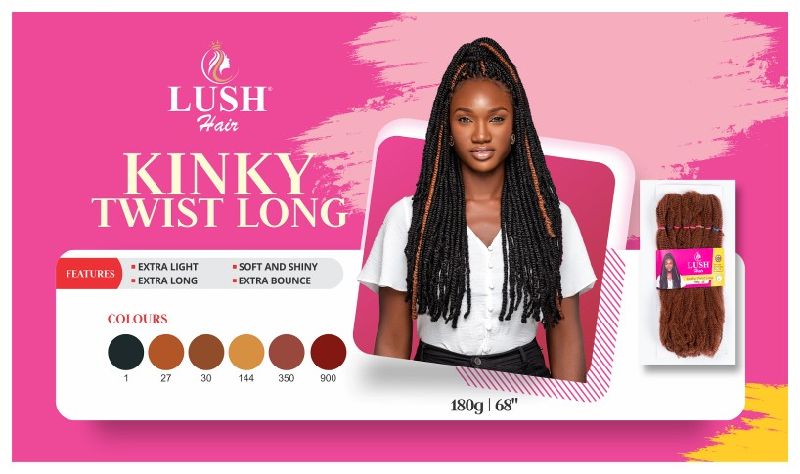 Lush Kinky Twist long