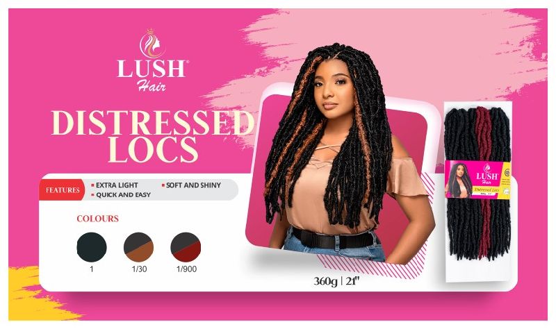 Lush Distressed Locs